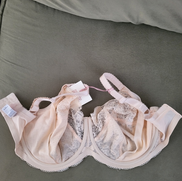 Panache Clara Full Cup Bra 7255 Underwired Non-Padded, Size 34J, Nude colour,New - Picture 5 of 16